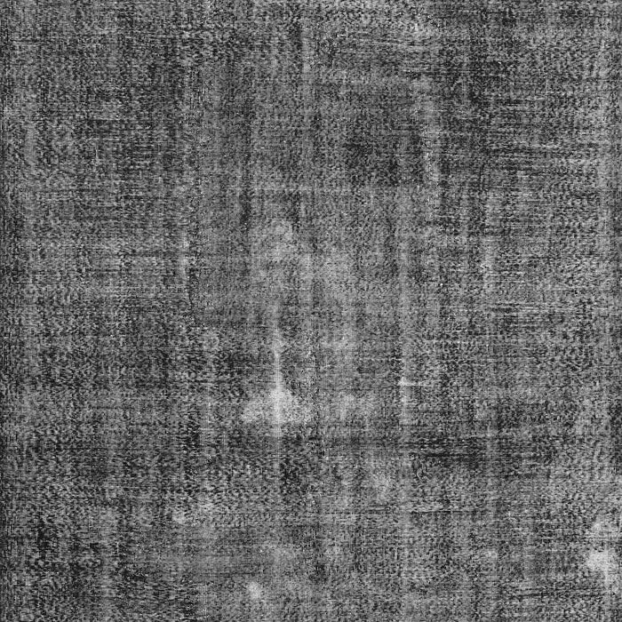 Serging Thickness of Machine Washable Persian Gray Traditional Rug, wshtr3530gry