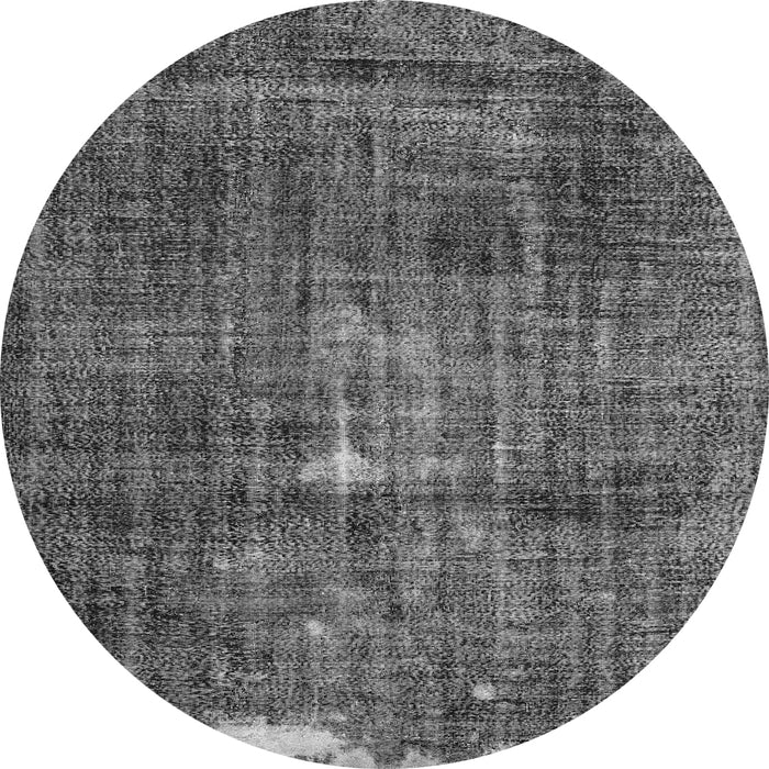 Square Persian Gray Traditional Rug, tr3530gry
