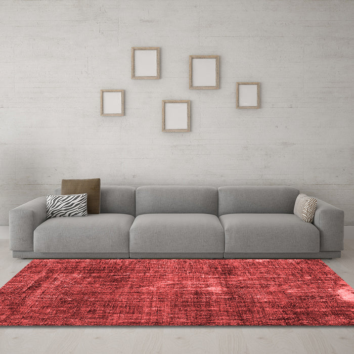 Traditional Red Washable Rugs