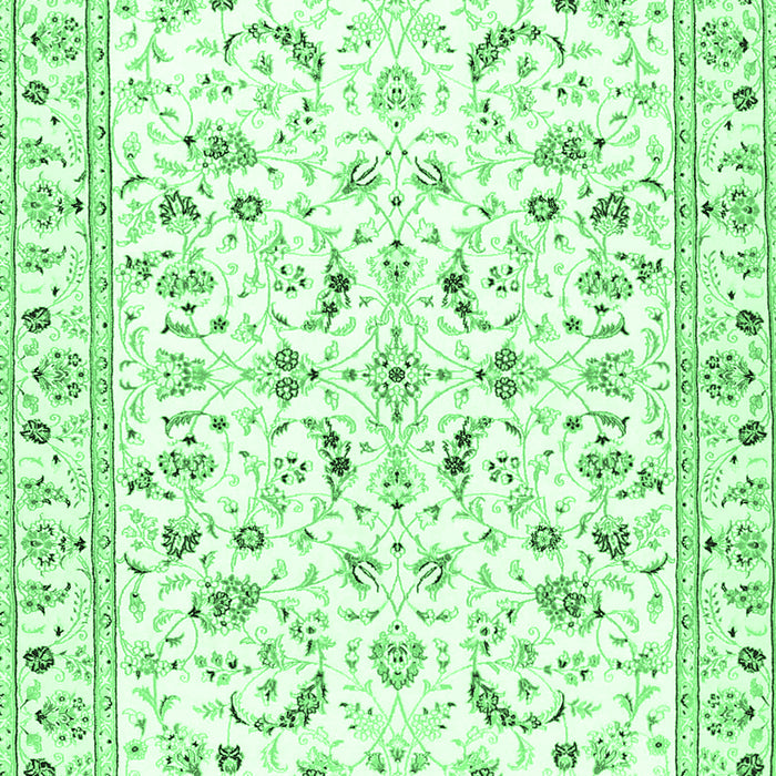 Persian Emerald Green Traditional Rug, tr3531emgrn
