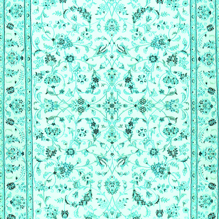 Persian Turquoise Traditional Rug, tr3531turq