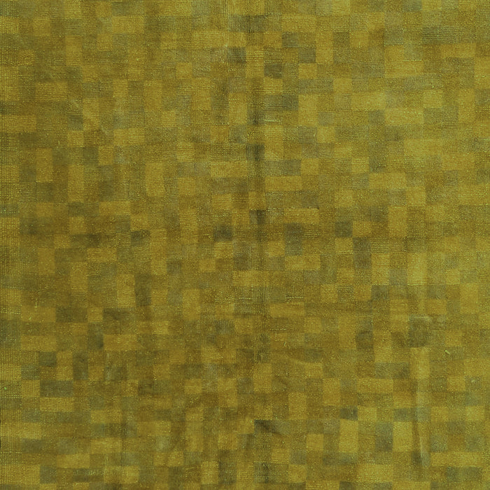 Serging Thickness of Machine Washable Persian Green Traditional Area Rugs, wshtr3532grn