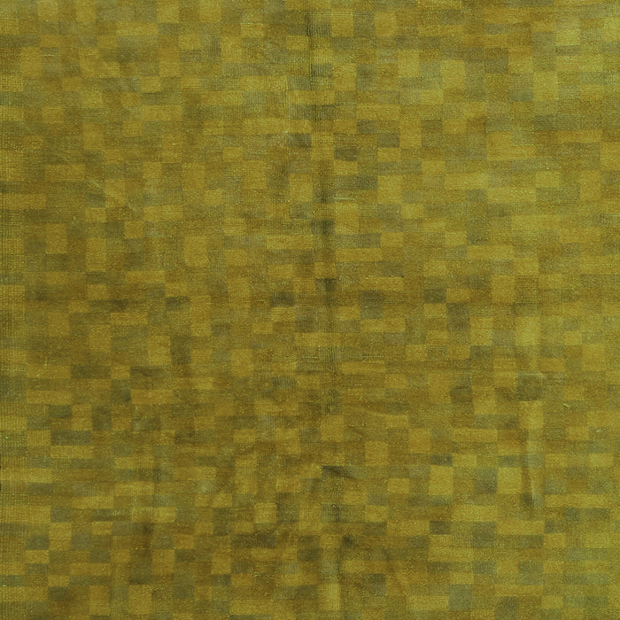 Serging Thickness of Persian Green Traditional Rug, tr3532grn