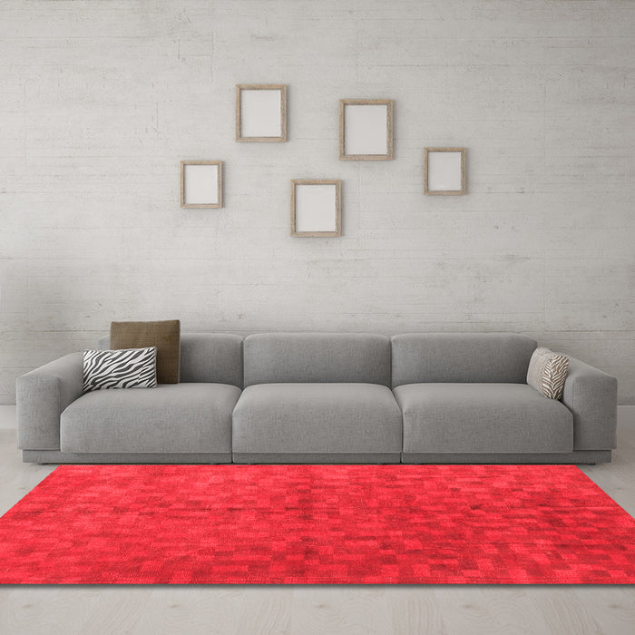 Traditional Red Washable Rugs