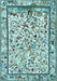 Persian Light Blue Traditional Rug, tr3533lblu