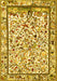 Persian Yellow Traditional Rug, tr3533yw