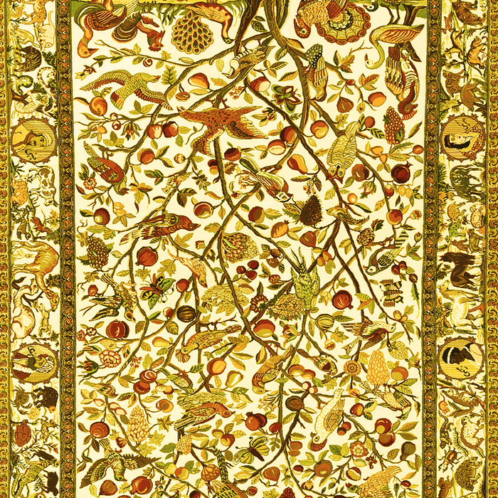 Persian Yellow Traditional Rug, tr3533yw