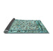 Sideview of Persian Light Blue Traditional Rug, tr3533lblu