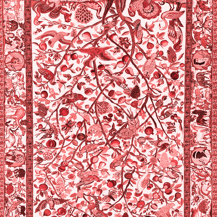 Machine Washable Persian Red Traditional Rug, wshtr3533red
