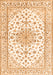 Persian Orange Traditional Rug, tr3535org