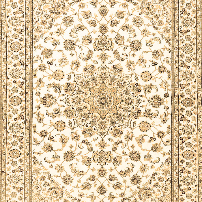 Machine Washable Persian Brown Traditional Rug, wshtr3535brn
