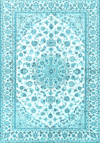 Persian Light Blue Traditional Rug, tr3535lblu