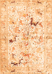 Persian Orange Traditional Rug, tr3536org