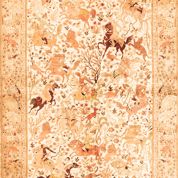 Persian Orange Traditional Rug, tr3536org