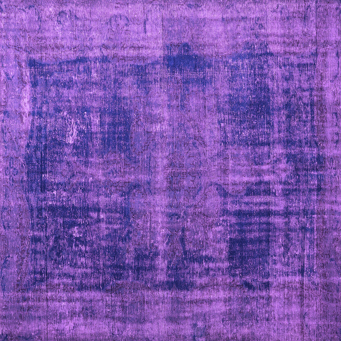 Square Persian Purple Bohemian Rug, tr3537pur