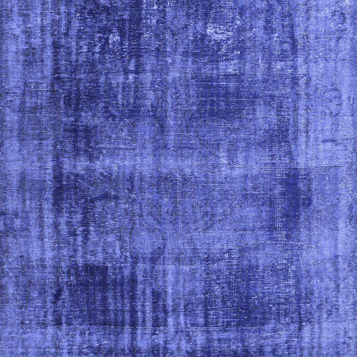 Machine Washable Persian Blue Bohemian Rug, wshtr3537blu