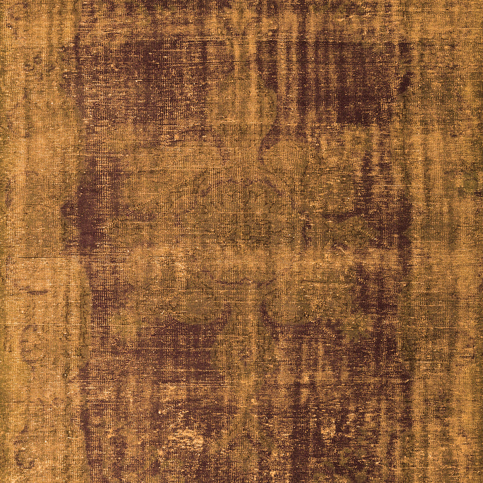 Serging Thickness of Machine Washable Persian Orange Bohemian Area Rugs, wshtr3537org