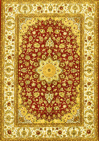Persian Yellow Traditional Rug, tr3538yw
