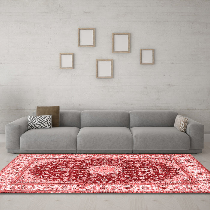 Traditional Red Washable Rugs