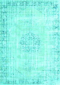 Persian Turquoise Traditional Rug, tr3540turq