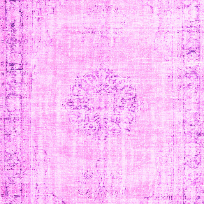 Machine Washable Persian Pink Traditional Rug, wshtr3540pnk