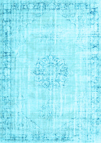 Persian Light Blue Traditional Rug, tr3540lblu