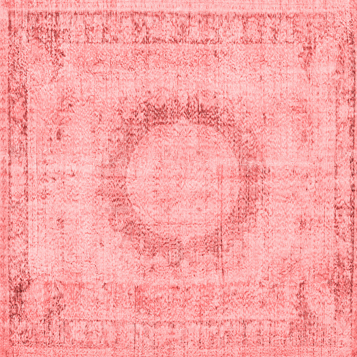 Machine Washable Persian Red Traditional Rug, wshtr3541red