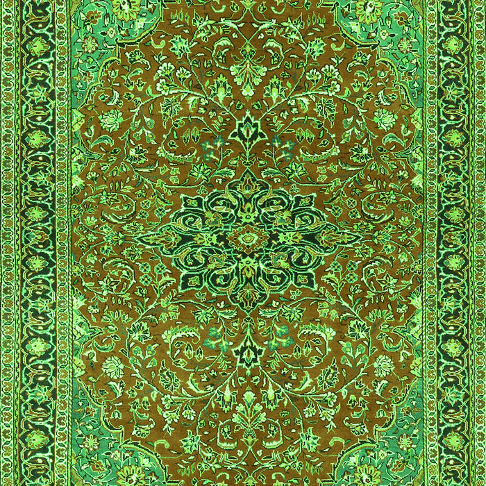 Persian Green Traditional Rug, tr3542grn