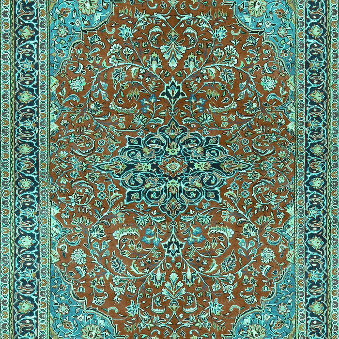 Persian Turquoise Traditional Rug, tr3542turq