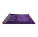 Sideview of Persian Purple Traditional Rug, tr3543pur