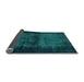 Sideview of Persian Light Blue Traditional Rug, tr3543lblu