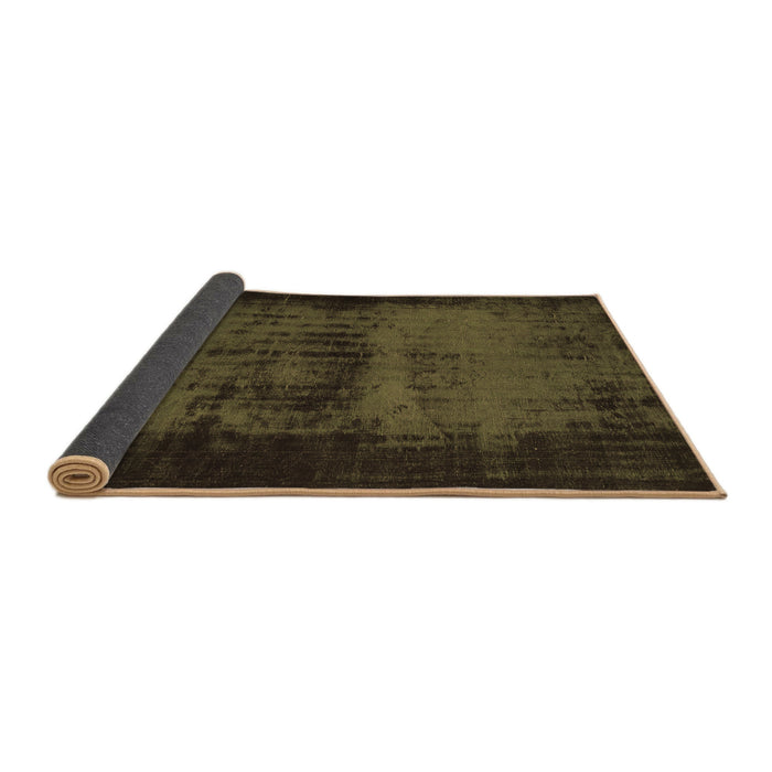 Sideview of Persian Brown Traditional Rug, tr3543brn