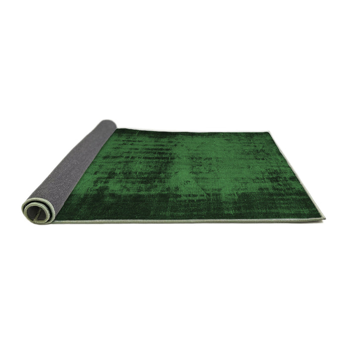 Sideview of Persian Emerald Green Traditional Rug, tr3543emgrn