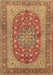 Machine Washable Persian Brown Traditional Rug, wshtr3544brn