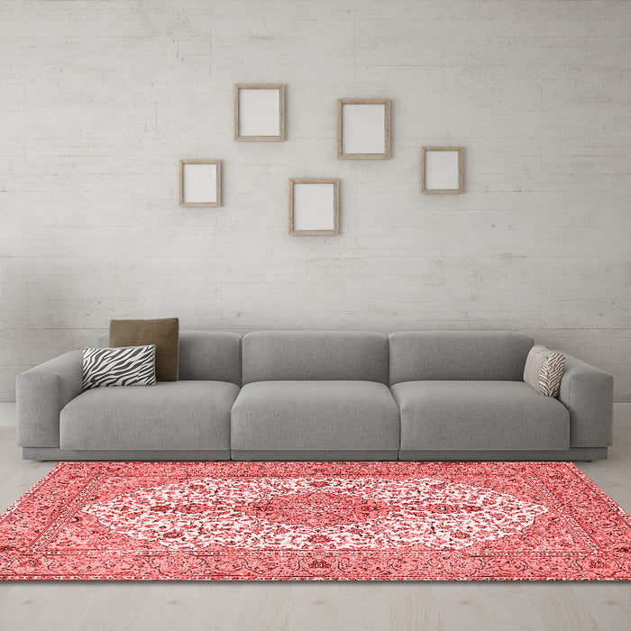 Traditional Red Washable Rugs
