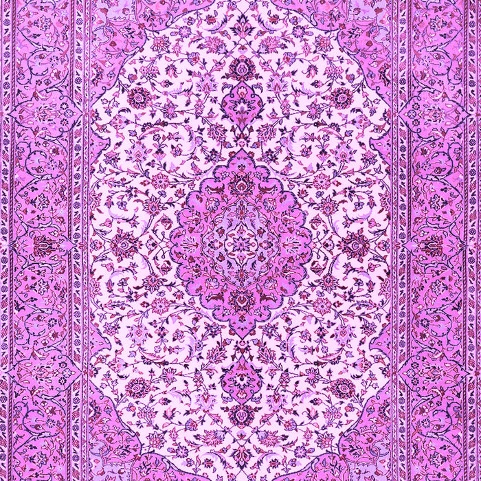 Machine Washable Persian Purple Traditional Area Rugs, wshtr3545pur