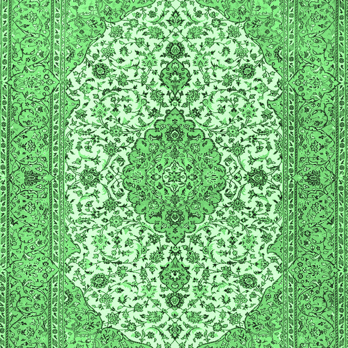 Persian Emerald Green Traditional Rug, tr3545emgrn