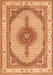 Persian Orange Traditional Rug, tr3546org