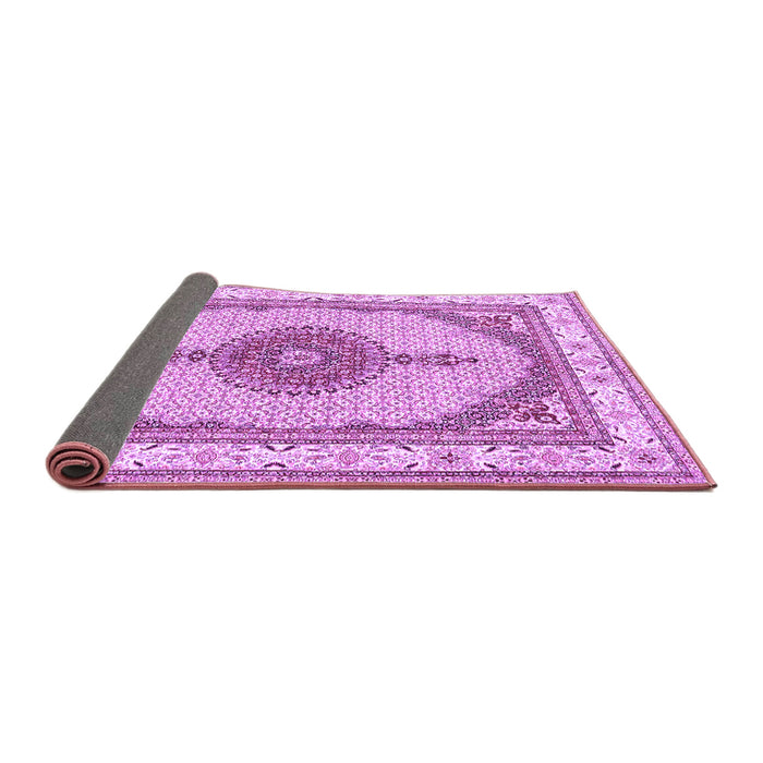 Sideview of Persian Purple Traditional Rug, tr3546pur