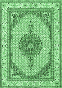 Persian Emerald Green Traditional Rug, tr3546emgrn