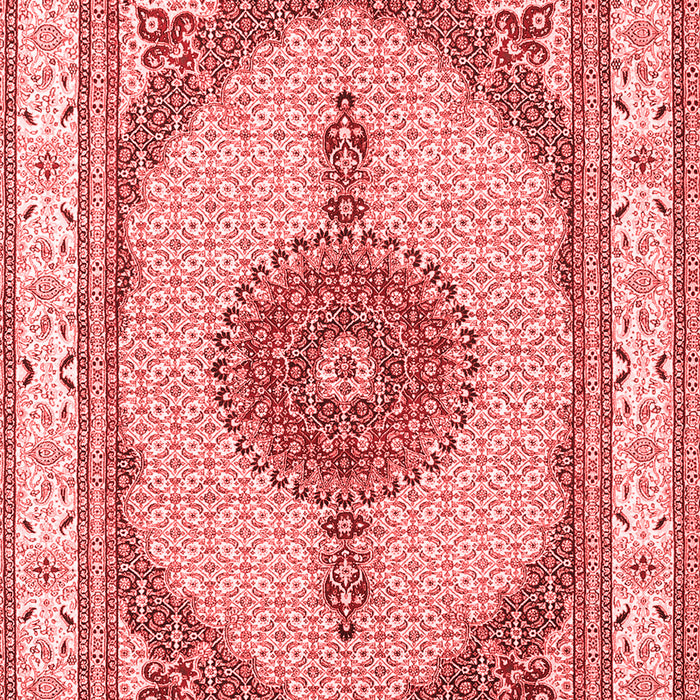 Machine Washable Persian Red Traditional Rug, wshtr3546red