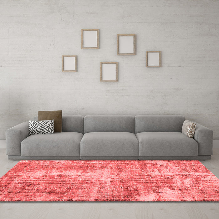 Traditional Red Washable Rugs