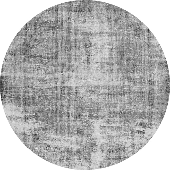 Square Persian Gray Traditional Rug, tr3547gry