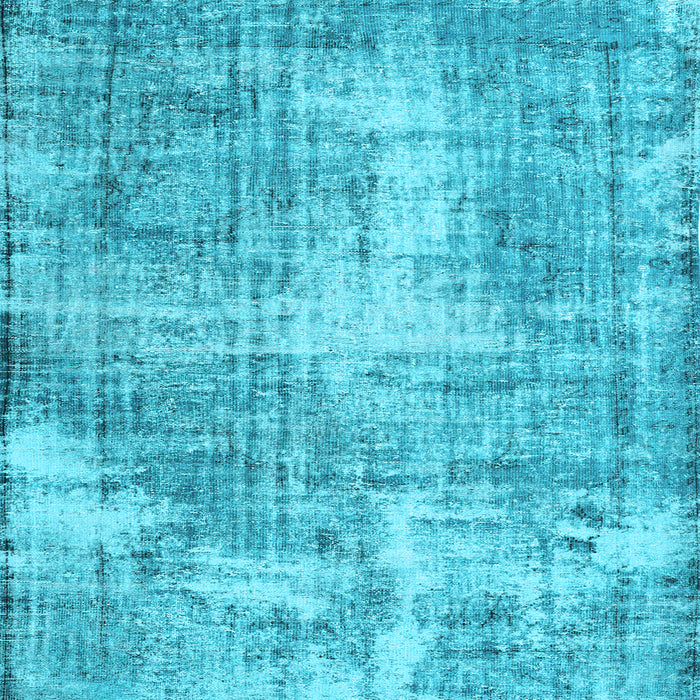 Square Persian Light Blue Traditional Rug, tr3547lblu
