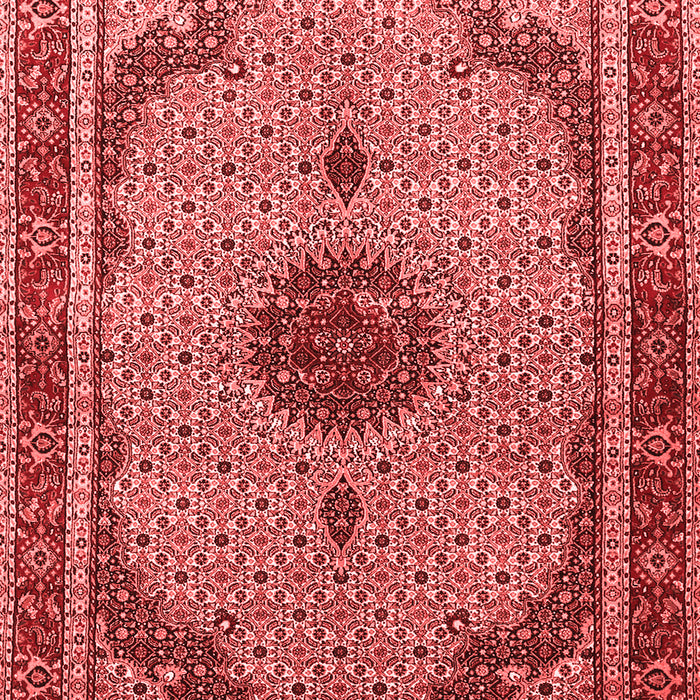 Machine Washable Persian Red Traditional Rug, wshtr3548red