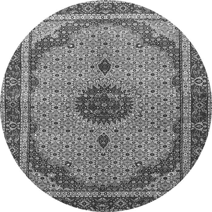 Square Persian Gray Traditional Rug, tr3548gry