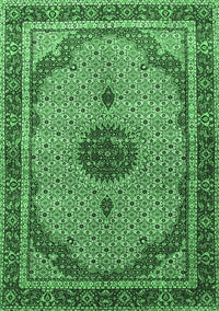 Persian Emerald Green Traditional Rug, tr3548emgrn
