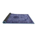 Sideview of Persian Blue Traditional Rug, tr3548blu