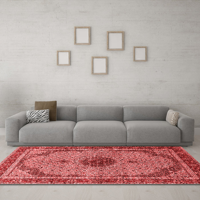 Traditional Red Washable Rugs