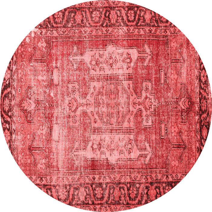Machine Washable Persian Red Traditional Rug, wshtr3549red